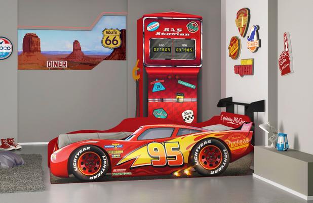 Cama Infantil Carros Disney Star 1a Vermelho Pura Magia Jogo De Quarto Infantil Carros Disney Star Com Cama Com Aerofolio E Roupeiro Bomba De Gasolina Pura Magia Quarto Infantil Completo Magazine Luiza