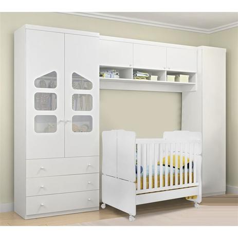 Jogo De Quarto Infantil Modulado Berço Roupeiro Aéreo -BABY - Phoenix baby Menor preço em Jogo De Quarto Infantil Modulado Berço Roupeiro Aéreo -BABY - Phoenix baby