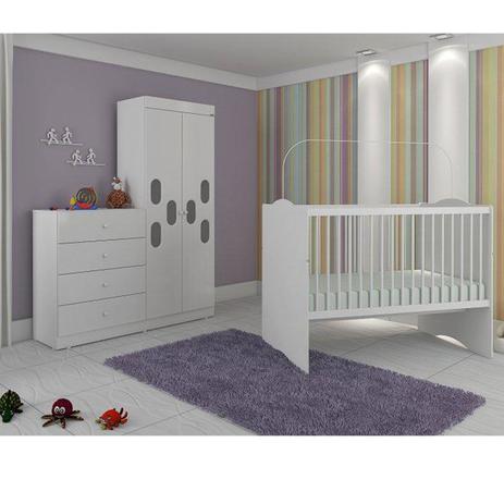 Jogo De Quarto Meu Bebê com Berço Alegria - Moveis Canaã Menor preço em Jogo De Quarto Meu Bebê com Berço Alegria - Moveis Canaã