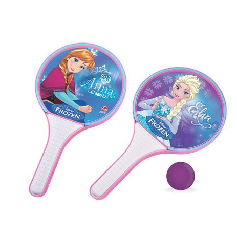 Jogo de Raquete Frescobol Frozen Rosa - Líder - Lider Menor preço em Jogo de Raquete Frescobol Frozen Rosa - Líder - Lider