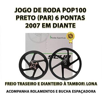 Jogo De Roda Liga Leve Pop 100 Scud Preto Freio À Tambor Menor preço em Jogo De Roda Liga Leve Pop 100 Scud Preto Freio À Tambor