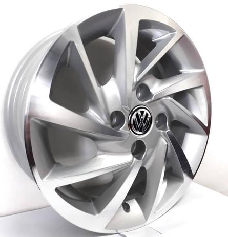 Menor preço em Jogo de rodas Aro 15” - Novo Polo / Virtus Scorro S265 - Furação 5x100 - DK