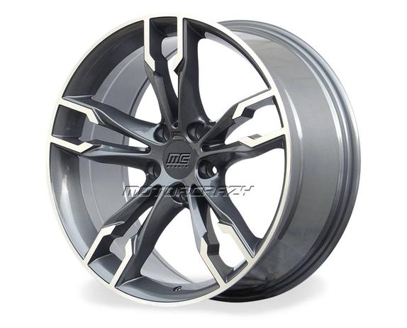 Jogo de Rodas Aro 18” 5X120 - BMW MC/B22 GD - Raw Menor preço em Jogo de Rodas Aro 18” 5X120 - BMW MC/B22 GD - Raw