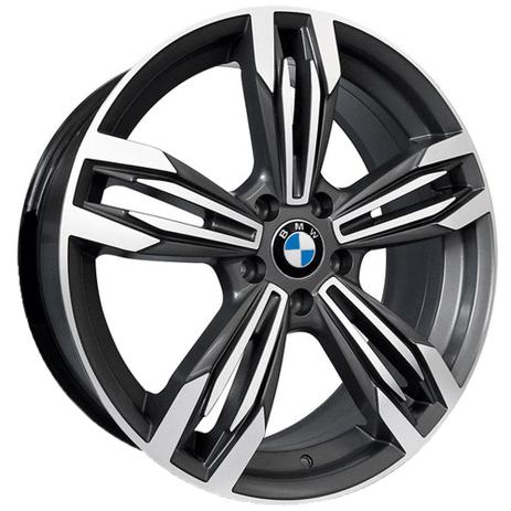 Jogo de Rodas BMW M6 Gran Coupe Aro 18 x 7,0 5x114,3 ET40 R56 Grafite Diamantado - Kr wheels Menor preço em Jogo de Rodas BMW M6 Gran Coupe Aro 18 x 7,0 5x114,3 ET40 R56 Grafite Diamantado - Kr wheels