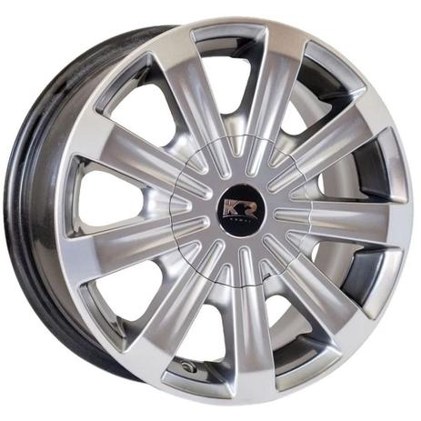 Jogo de Rodas Esportivas K16 Aro 14 x 6,0 4x100/114,3 ET40 Prata - KR Wheels Menor preço em Jogo de Rodas Esportivas K16 Aro 14 x 6,0 4x100/114,3 ET40 Prata - KR Wheels