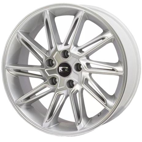 Jogo de Rodas Esportivas K43 Aro 17 x 7,0 5x112 ET40 Prata Diamantado - Kr wheels Menor preço em Jogo de Rodas Esportivas K43 Aro 17 x 7,0 5x112 ET40 Prata Diamantado - Kr wheels
