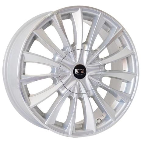 Jogo de Rodas Esportivas K45 Aro 17 x 7,0 4x100/108 ET40 Prata Diamantado - Kr wheels Menor preço em Jogo de Rodas Esportivas K45 Aro 17 x 7,0 4x100/108 ET40 Prata Diamantado - Kr wheels