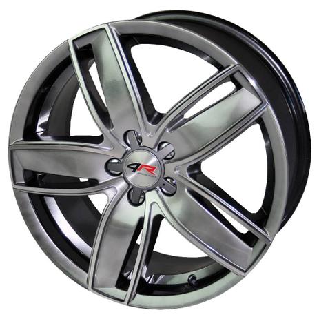 Jogo de Rodas Esportivas K46 Aro 15 x 6,0 5x100 ET36 Prata Diamantado - Kr Wheels Menor preço em Jogo de Rodas Esportivas K46 Aro 15 x 6,0 5x100 ET36 Prata Diamantado - Kr Wheels