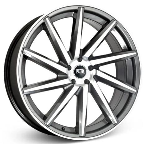 Menor preço em Jogo de Rodas Esportivas Vossen CVT Aro 18 x 7,0 5x100 ET40 K51 Grafite Diamantado - Kr wheels