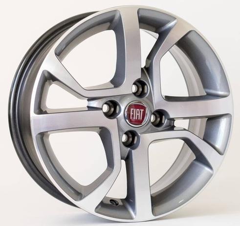 Jogo de Rodas Fiat Mobi Aro 15” - Furação 4x98 - GD - R77 - Krmai Menor preço em Jogo de Rodas Fiat Mobi Aro 15” - Furação 4x98 - GD - R77 - Krmai