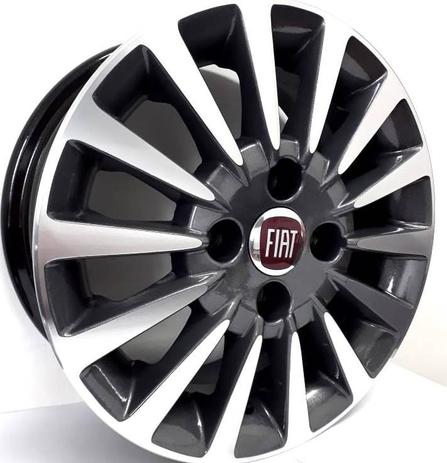 Jogo de rodas Fiat Punto Aro 13” - Scorro S190 - Furação 4x98 - DE Menor preço em Jogo de rodas Fiat Punto Aro 13” - Scorro S190 - Furação 4x98 - DE