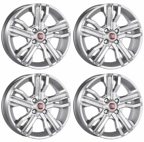 Jogo de Rodas Fiat Strada Adventure Aro 14” - SS - Furação 4x98 - R24 - Krmai Menor preço em Jogo de Rodas Fiat Strada Adventure Aro 14” - SS - Furação 4x98 - R24 - Krmai