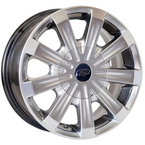 Jogo de Rodas Ford New Fiesta Aro 14 x 6,0 4x100/108 K16 ET36 Prata - Kr Wheels Menor preço em Jogo de Rodas Ford New Fiesta Aro 14 x 6,0 4x100/108 K16 ET36 Prata - Kr Wheels