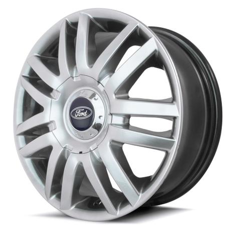 Jogo de Rodas Ford New FIesta K15 Aro 15 x 6,0 4x100/108 ET40 Prata - KR Wheels Menor preço em Jogo de Rodas Ford New FIesta K15 Aro 15 x 6,0 4x100/108 ET40 Prata - KR Wheels