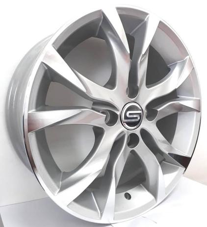 Jogo de rodas GM Onix Aro 14” - Scorro S215 - Furação 4x100 - DK Menor preço em Jogo de rodas GM Onix Aro 14” - Scorro S215 - Furação 4x100 - DK