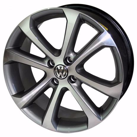 Jogo de Rodas Gol Power 2011 Aro 15 x 6,0 4x100 ET40 R10 Grafite Diamantado VW - Krmai Menor preço em Jogo de Rodas Gol Power 2011 Aro 15 x 6,0 4x100 ET40 R10 Grafite Diamantado VW - Krmai