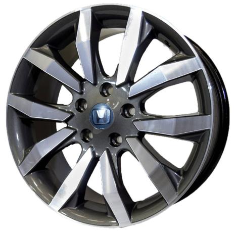 Jogo de Rodas Honda Civic SI Aro 17 x 7,0 4x100 ET40 R11 Grafite Diamantado - Kr Wheels Menor preço em Jogo de Rodas Honda Civic SI Aro 17 x 7,0 4x100 ET40 R11 Grafite Diamantado - Kr Wheels