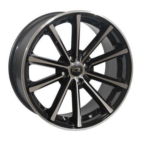 Jogo de Rodas KR K-63 Eclipse aro 20” furação 5X112 acabamento preto e diamante tala 8 ET 35 - Krmai Menor preço em Jogo de Rodas KR K-63 Eclipse aro 20” furação 5X112 acabamento preto e diamante tala 8 ET 35 - Krmai