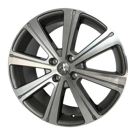 Jogo de Rodas KR R-62 Peugeot 308 aro 17” furação 4X108 acabamento grafite e diamante tala 7 ET 25 - Krmai Menor preço em Jogo de Rodas KR R-62 Peugeot 308 aro 17” furação 4X108 acabamento grafite e diamante tala 7 ET 25 - Krmai