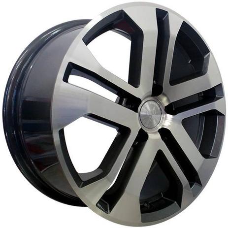 Menor preço em Jogo de Rodas MONACCO VLK-340 FIAT TORO - Aro 17” - Furação 5x110 - Grafite Diamantado - Athena imports