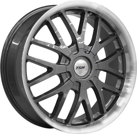 Menor preço em Jogo de Rodas TSW KYALAMI Aro 15” - Furação 4x100/108 - Grafite Diamantada - Athena imports