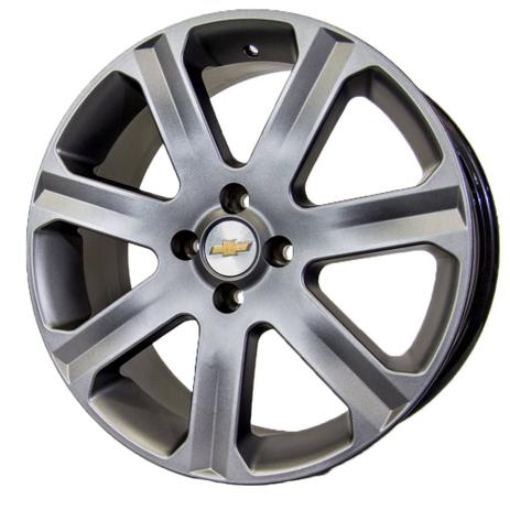 Jogo de Rodas Vectra Elite R8 Aro 17 x 7,0 4x100 ET40 Chevrolet Grafite Fosco - Krmai Menor preço em Jogo de Rodas Vectra Elite R8 Aro 17 x 7,0 4x100 ET40 Chevrolet Grafite Fosco - Krmai