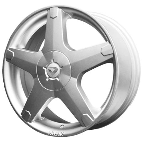 Menor preço em Jogo de Rodas Volcano Axxis Aro 17 x 6,0 4x100 ET42 Prata - Volcano Wheels