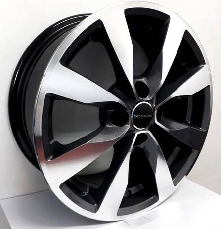 Jogo de rodas VW GOL G6 - Aro 14” Scorro S221 - Furação 4x100 - DE Menor preço em Jogo de rodas VW GOL G6 - Aro 14” Scorro S221 - Furação 4x100 - DE