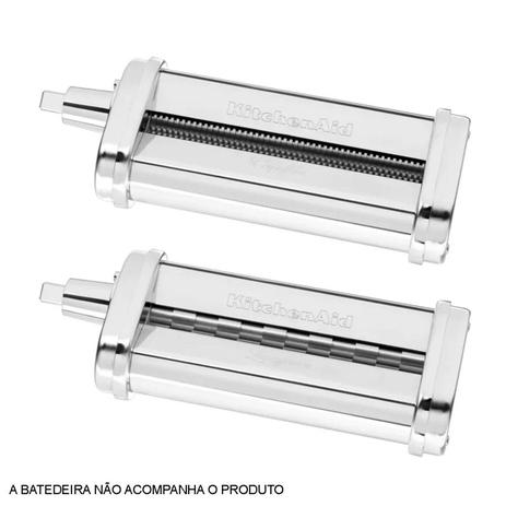 Jogo de Rolos KitchenAid Set Pasta Cutter KIN02CRONA Menor preço em Jogo de Rolos KitchenAid Set Pasta Cutter KIN02CRONA
