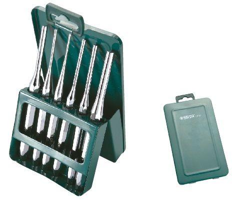 Jogo de saca pinos paralelo 2-8mm com 6 pcs - st09162sj - sata Menor preço em Jogo de saca pinos paralelo 2-8mm com 6 pcs - st09162sj - sata