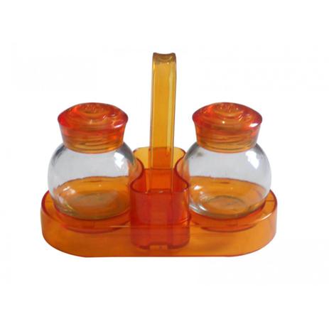 Jogo de saleiro e pimenteiro com suporte herevin Menor preço em Jogo de saleiro e pimenteiro com suporte herevin