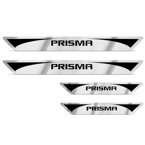 Jogo de Soleira Resinada GM Prisma 2013 a 2018 com Grafia Escovado Excelente Fixação - Resitank Menor preço em Jogo de Soleira Resinada GM Prisma 2013 a 2018 com Grafia Escovado Excelente Fixação - Resitank