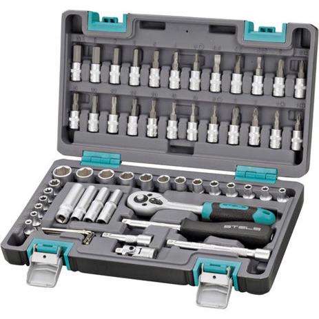 Jogo de Soquete 1/4 com 57 peças Stels Cromo-Vanadium é ruim? Jogo de Soquete 1/4 com 57 peças Stels Cromo-Vanadium é boa?