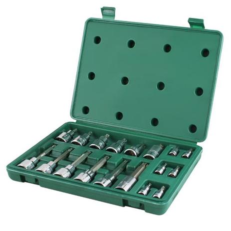 Jogo de soquetes com bits torx enc 1/4 pol e 1/2 pol com 18 peças - st09052sj - sata Menor preço em Jogo de soquetes com bits torx enc 1/4 pol e 1/2 pol com 18 peças - st09052sj - sata