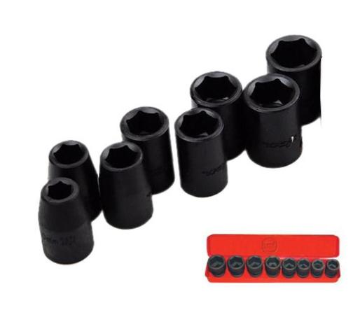 Jogo de Soquetes de Impacto 3/4 POL de 26 à 38 MM com 8 Peças IS 6003 PUMA Menor preço em Jogo de Soquetes de Impacto 3/4 POL de 26 à 38 MM com 8 Peças IS 6003 PUMA
