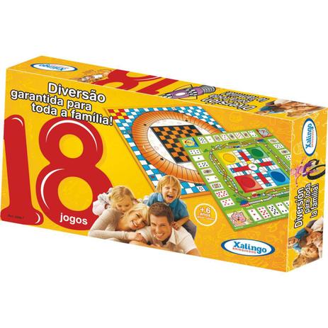 Jogo de Tabuleiro 18 Jogos - Xalingo é ruim? Jogo de Tabuleiro 18 Jogos - Xalingo é boa?