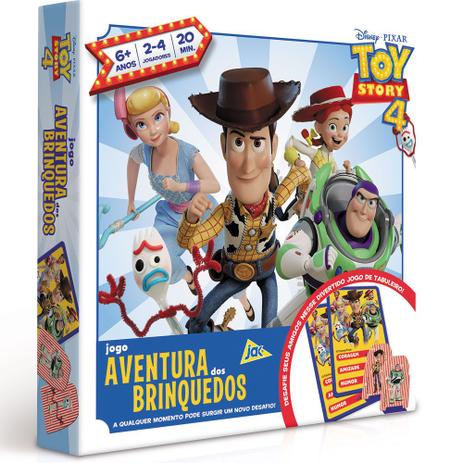 Jogo de Tabuleiro - Aventura dos Brinquedos - Toy Story 4 - Disney - Toyster Menor preço em Jogo de Tabuleiro - Aventura dos Brinquedos - Toy Story 4 - Disney - Toyster