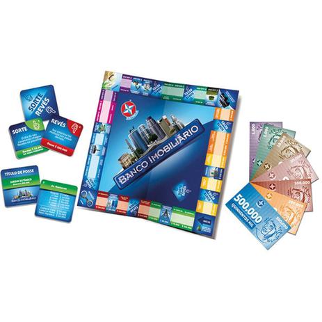 Jogo de Tabuleiro Banco Imobiliario Grande - Estrela Menor preço em Jogo de Tabuleiro Banco Imobiliario Grande - Estrela