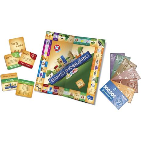 Jogo de Tabuleiro Banco Imobiliario JR. - Estrela é boa?