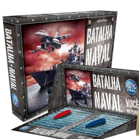 Jogo de Tabuleiro Batalha Naval Estrategia - Pais E Filhos - Pais filhos Menor preço em Jogo de Tabuleiro Batalha Naval Estrategia - Pais E Filhos - Pais filhos