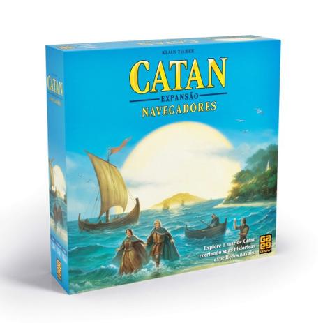 Jogo De Tabuleiro Catan Expansao Navegadores - Grow Menor preço em Jogo De Tabuleiro Catan Expansao Navegadores - Grow