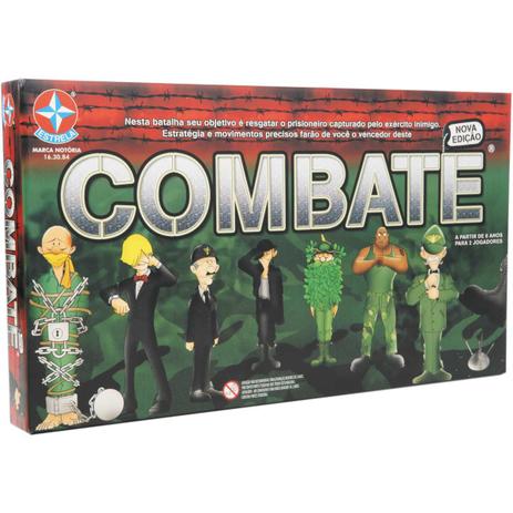 Jogo de Tabuleiro Combate - Estrela Menor preço em Jogo de Tabuleiro Combate - Estrela