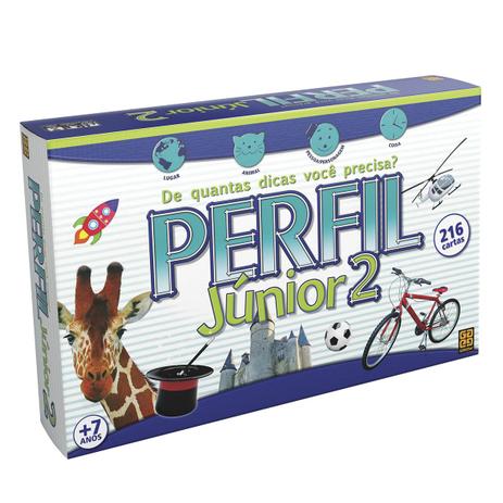 Jogo De Tabuleiro Grow Perfil Júnior 2 Menor preço em Jogo De Tabuleiro Grow Perfil Júnior 2