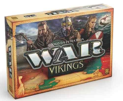 Jogo De Tabuleiro Grow War Vikings O Jogo Da Estrategia Menor preço em Jogo De Tabuleiro Grow War Vikings O Jogo Da Estrategia