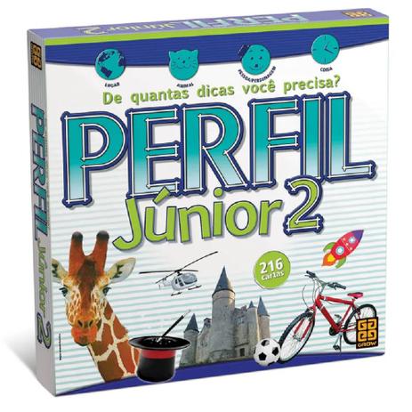 Jogo De Tabuleiro Infantil Perfil Junior 2 Grow Menor preço em Jogo De Tabuleiro Infantil Perfil Junior 2 Grow