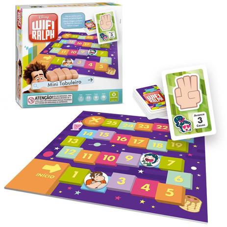 Jogo de Tabuleiro Wifi RALPH Mini Tabuleiro - Copag Menor preço em Jogo de Tabuleiro Wifi RALPH Mini Tabuleiro - Copag