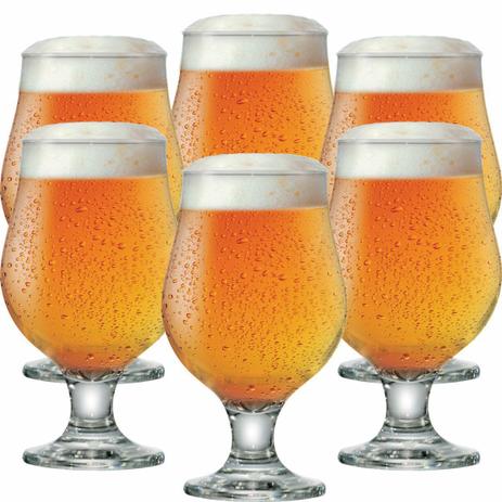 Jogo de Taças Cerveja Beer Master Vidro 380ml 6 Pcs - Ruvolo Menor preço em Jogo de Taças Cerveja Beer Master Vidro 380ml 6 Pcs - Ruvolo