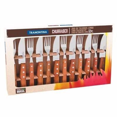 Jogo de Talheres Churrasco 12pc Jumbo Tramontina - Tramontina churrasco é boa?