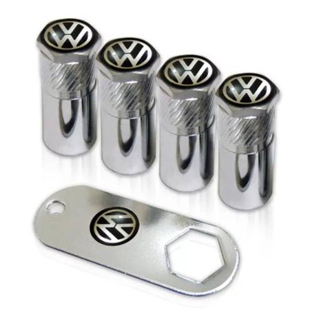 Jogo de Tampa para Bico Ventil Válvula Pneu Antifurto Com Emblema Volkswagen - Tampas para ventil antifurto Menor preço em Jogo de Tampa para Bico Ventil Válvula Pneu Antifurto Com Emblema Volkswagen - Tampas para ventil antifurto
