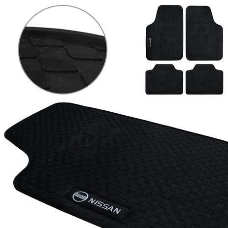 Jogo De Tapete Borracha PVC Universal Nissan Preto 4 Peças - Ecotap Menor preço em Jogo De Tapete Borracha PVC Universal Nissan Preto 4 Peças - Ecotap